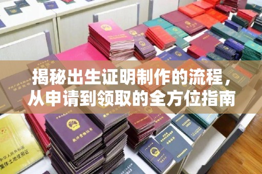 大竹揭秘出生证明制作的流程，从申请到领取的全方位指南